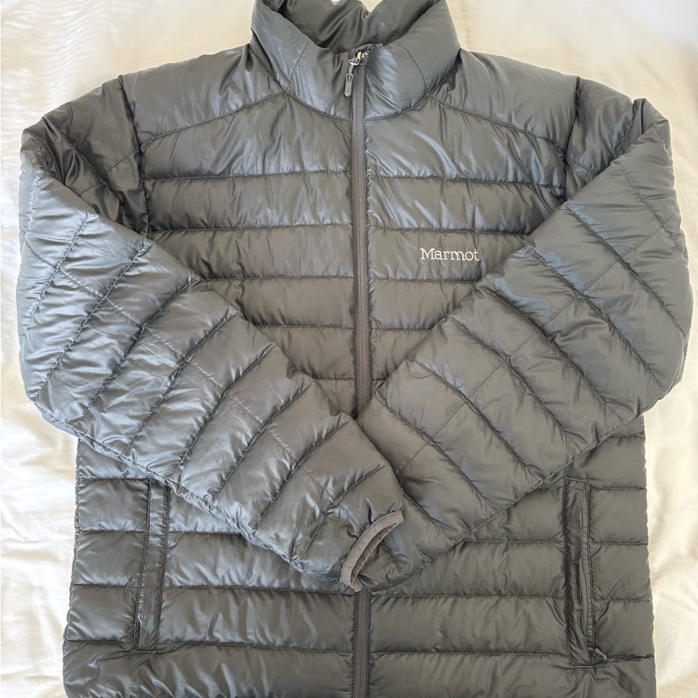 Marmot Gray Puffer Jacket
